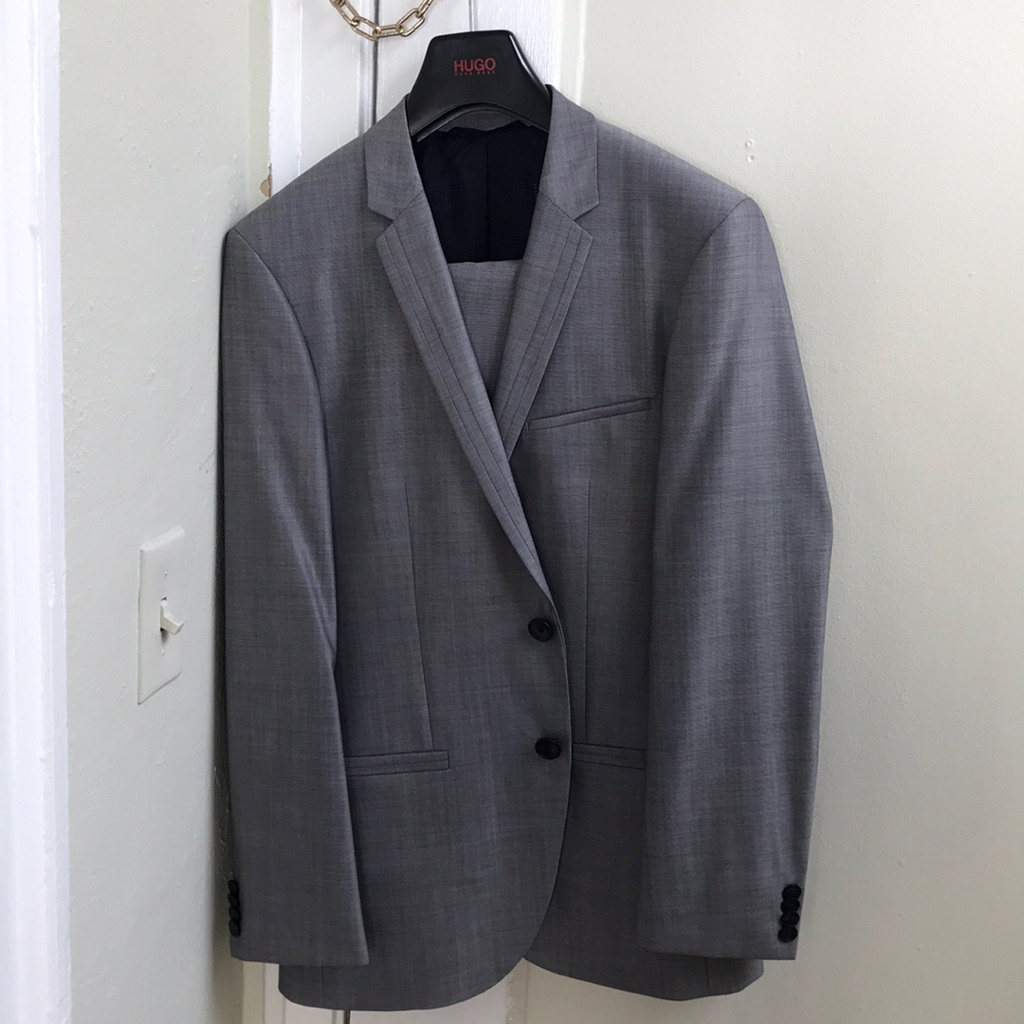 Hugo By Hugo Boss Grey Suit